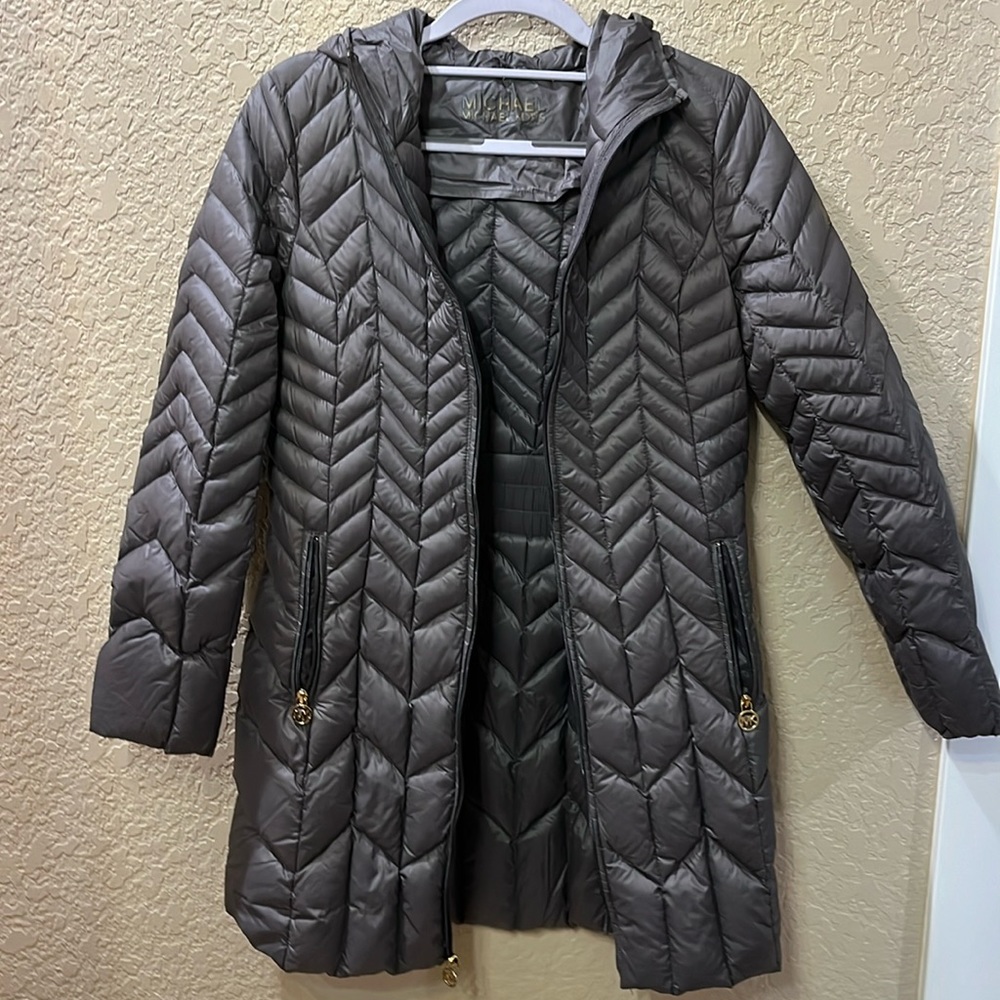Michael Kors down fill packable jacket